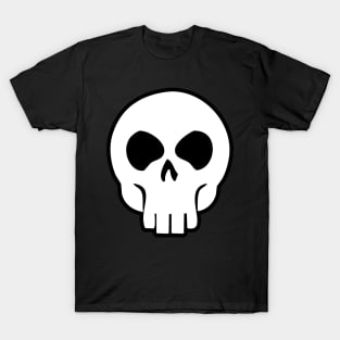 Skull - White T-Shirt